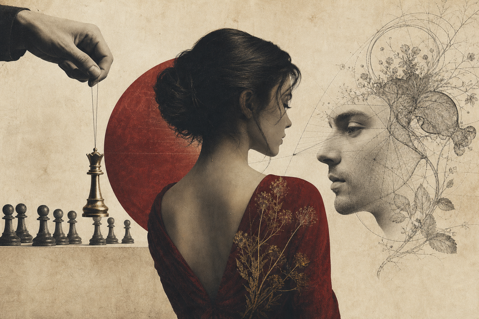 Editorial illustration accompanying Being Chosen Is Not the Same as Being Met