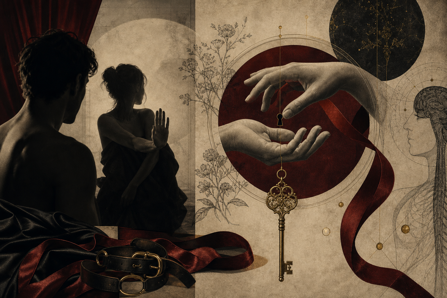 Editorial illustration accompanying Consent Is a Practice, Not a Password