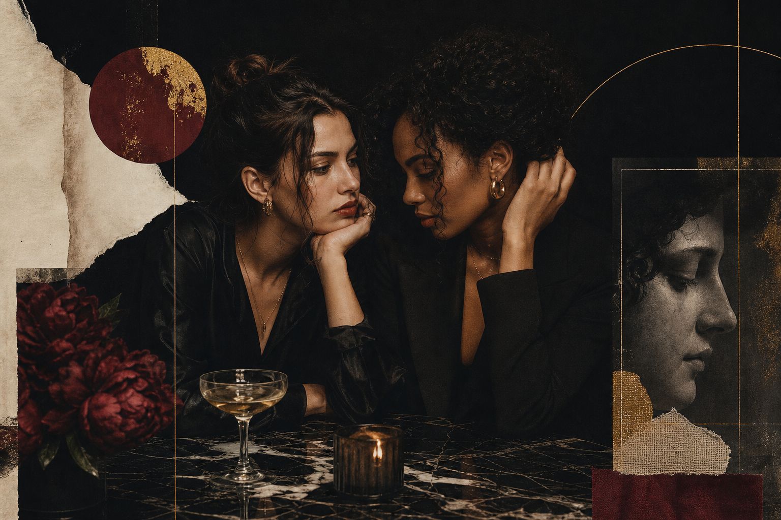 Editorial illustration accompanying A Friendship Can Survive the Uneven Season