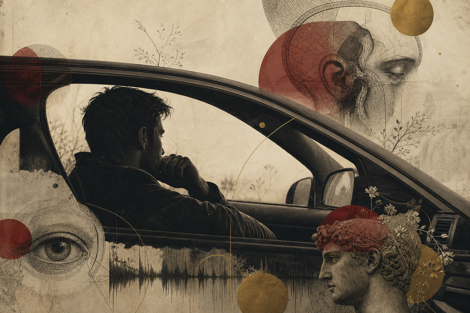 Editorial illustration accompanying Introspection Needs a Second Witness