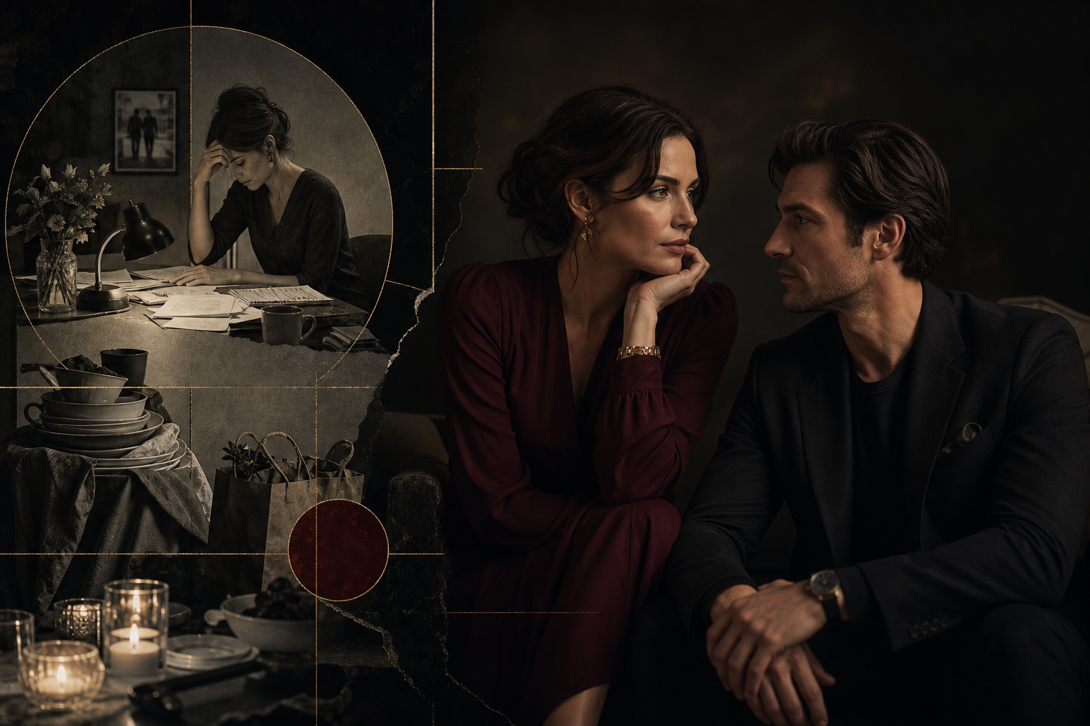 Editorial illustration accompanying Who Keeps the Relationship Moving?